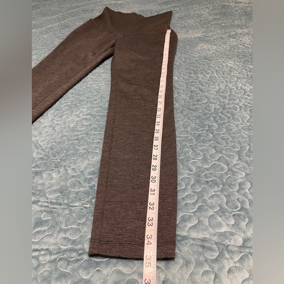 AGLOW Maternity Pants Leggings Jeggings Size S Stretch Dark Gray EUC! - Picture 5 of 9